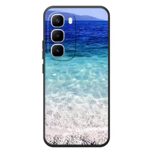 Силіконовий чохол з КАРТИНКАМИ літо для Infinix Hot 60 Pro Plus (AlphaPrint) (Море)