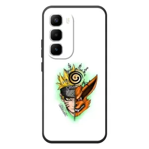 Naruto Anime Чохли для Хот 60 Про Плюс (AlphaPrint) (Наруто Курама)