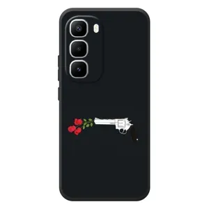 Чехлы (ART) Цветы на Infinix Hot 60 Pro Plus (VPrint) (Неочікувані квіти)