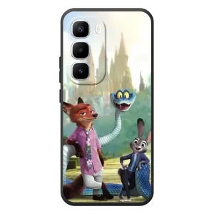 Чохол Зоотрополіс на Infinix Hot 60 Pro Plus (Герої мультфільму Зоотрополіс)