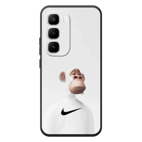 Чехол с принтом «обезьяна NFT Nike» для Infinix Hot 60 Pro Plus