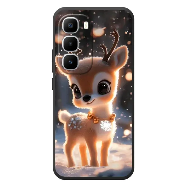 Чехол с принтом «Олененок» для Infinix Hot 60 Pro Plus Чехол с принтом «Олененок» для Infinix Hot 60 Pro Plus