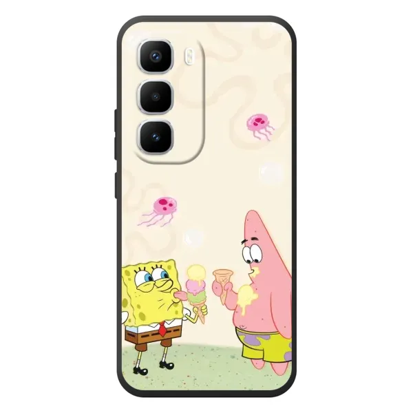 Чохол з принтом «Патрік і Боб» для Infinix Hot 60 Pro Plus