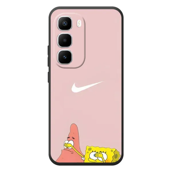 Чохол з принтом «Патрік і Губка» для Infinix Hot 60 Pro Plus