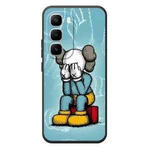 Чохли для Infinix Hot 60 Pro Plus - Bearbrick Louis Vuitton (PREMIUMPrint) (Плач Bearbrick)