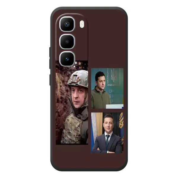 Чохол з принтом «Президент» для Infinix Hot 60 Pro Plus Чохол з принтом «Президент» для Infinix Hot 60 Pro Plus