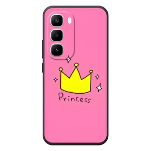 Чохол з картинкою (Стильні) Хот 60 Про Плюс - (AlphaPrint) (Princess)