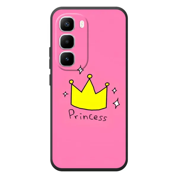 Чохол з принтом «Princess» для Infinix Hot 60 Pro Plus Чохол з принтом «Princess» для Infinix Hot 60 Pro Plus