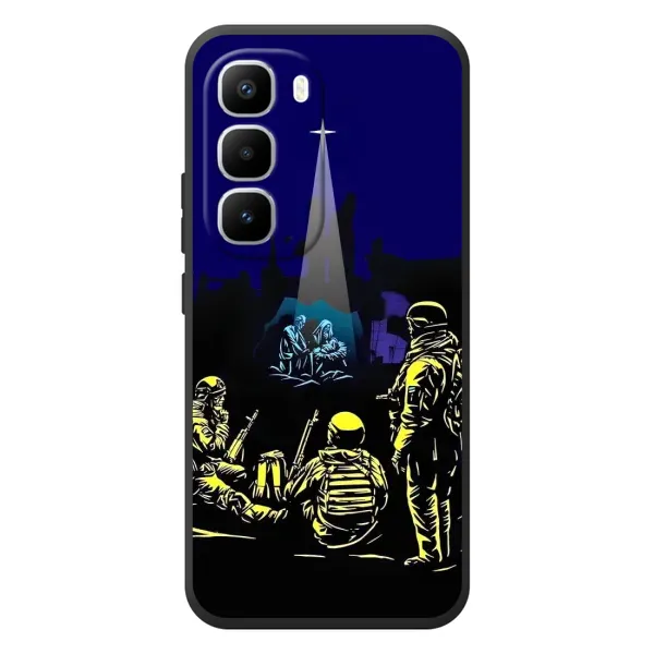 Чехол с принтом «Рождество в Украине» для Infinix Hot 60 Pro Plus