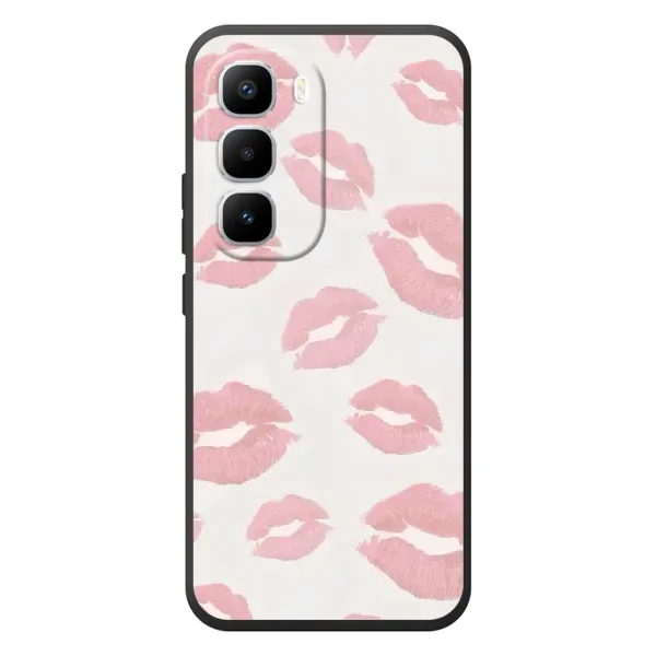 Чехол с принтом «Розовые губы» для Infinix Hot 60 Pro Plus