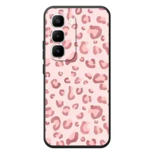 Чохол з розовим принтом для Infinix Hot 60 Pro Plus (Рожевий леопард)