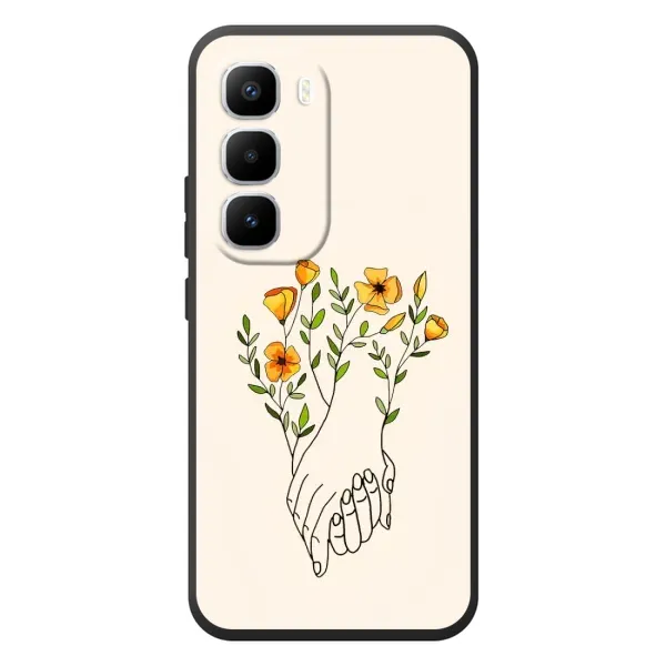 Чехол с принтом «Руки любви» для Infinix Hot 60 Pro Plus