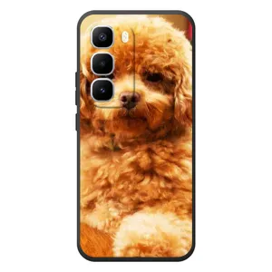 Чохли з собаками для Infinix Hot 60 Pro Plus (VPrint) (Цуценя Бішон)