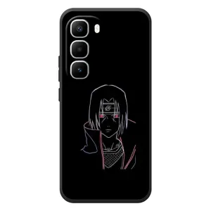 Чохли на тему: Ітачи Учіха для Infinix Hot 60 Pro Plus (AlphaPrint) (силует Ітачі)