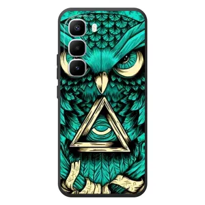 Чохол з пташками на Infinix Hot 60 Pro Plus (VPrint) (Сова з оком)