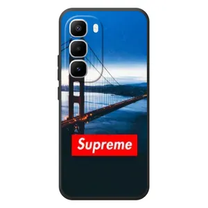 Чеохол для Infinix Hot 60 Pro Plus з картинкою Supreme (AlphaPrint) (Стиль Supreme)