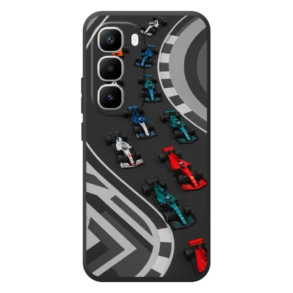 Чохол з принтом «Траса Ф1» для Infinix Hot 60 Pro Plus