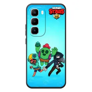 Чехлы Brawl Stars для Infinix Hot 60 Pro Plus (AlphaPrint) (Тріо героїв)