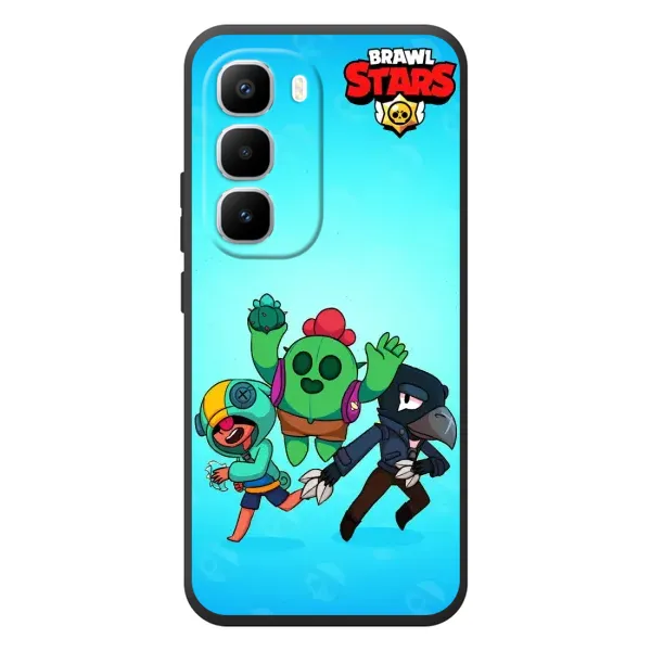 Чохол з принтом «Тріо героїв» для Infinix Hot 60 Pro Plus Чохол з принтом «Тріо героїв» для Infinix Hot 60 Pro Plus