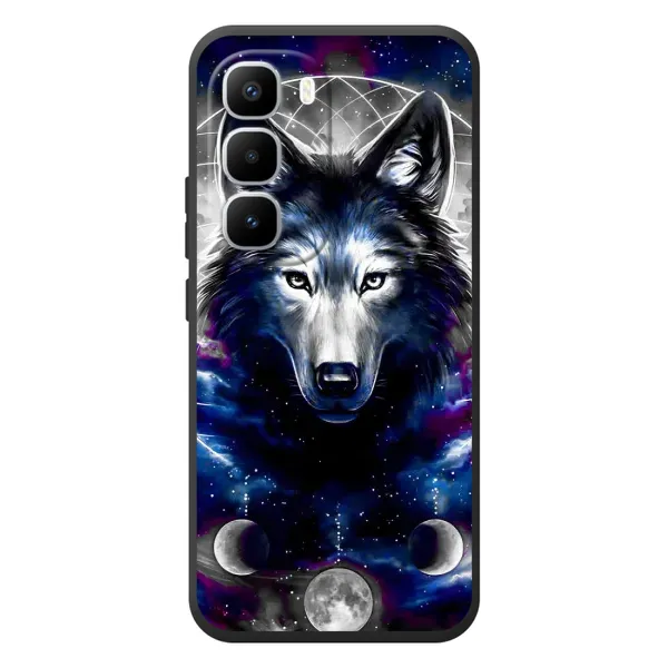 Чехол с принтом «Волк» для Infinix Hot 60 Pro Plus