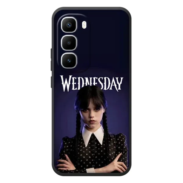 Чехол с принтом «Wednesday» для Infinix Hot 60 Pro Plus Чехол с принтом «Wednesday» для Infinix Hot 60 Pro Plus