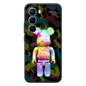 Чохли для Infinix Hot 60 Pro Plus - Bearbrick Louis Vuitton (PREMIUMPrint) (Яскравий Bearbrick)