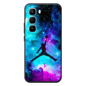 Чохли для Infinix Hot 60 Pro Plus - з картинкою JORDAN (AlphaPrint) (Яскравий Джордан)