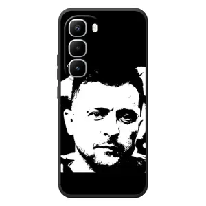Чохол для Infinix Hot 60 Pro Plus (AlphaPrint - с принтом Зеленського) (Зеленский АРТ)