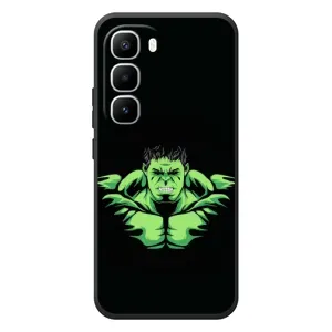 Чохли з героями Марвел Infinix Hot 60 Pro Plus (VPrint) (Зелений Халк)