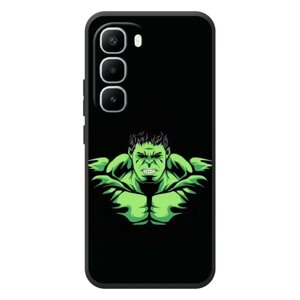Чохол з принтом «Зелений Халк» для Infinix Hot 60 Pro Plus Чохол з принтом «Зелений Халк» для Infinix Hot 60 Pro Plus