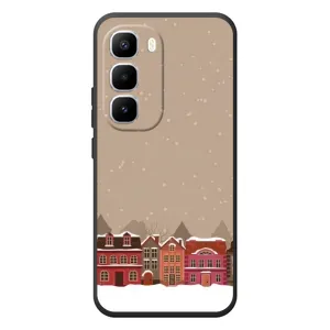 Новорічні, Святкові Чохли для Infinix Hot 60 Pro Plus - 2024 год (Зимове місто)