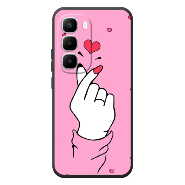 Чохол з принтом «Знак Love» для Infinix Hot 60 Pro Plus Чохол з принтом «Знак Love» для Infinix Hot 60 Pro Plus