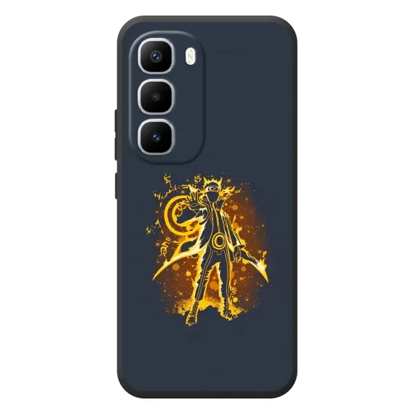 Чохол з принтом «золотий Наруто» для Infinix Hot 60 Pro Plus