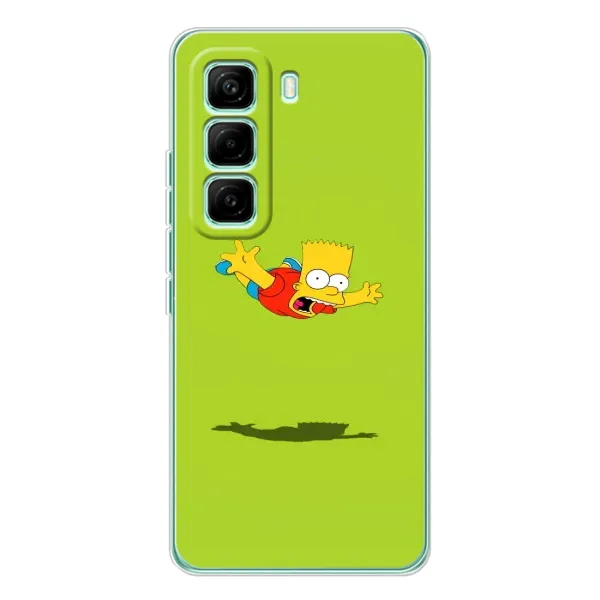 Чохол з принтом «Барт Сімпсон» для Infinix Hot 60 Pro Чохол з принтом «Барт Сімпсон» для Infinix Hot 60 Pro