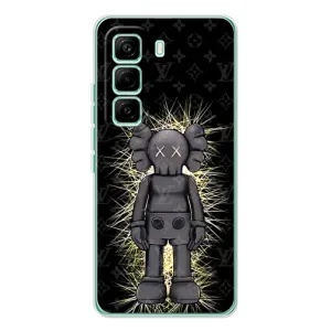Чохли для Infinix Hot 60 Pro - Bearbrick Louis Vuitton (PREMIUMPrint) (Bearbrick LV)