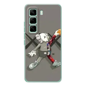 Чохли для Infinix Hot 60 Pro - Bearbrick Louis Vuitton (PREMIUMPrint) (Беарбрік Джордан)
