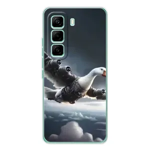 Чохол з мемом Тралалело тралала на Infinix Hot 60 Pro (Бомбардіні гусіні)