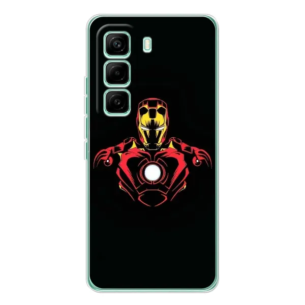 Чохол з принтом «Залізна людина» для Infinix Hot 60 Pro Чохол з принтом «Залізна людина» для Infinix Hot 60 Pro