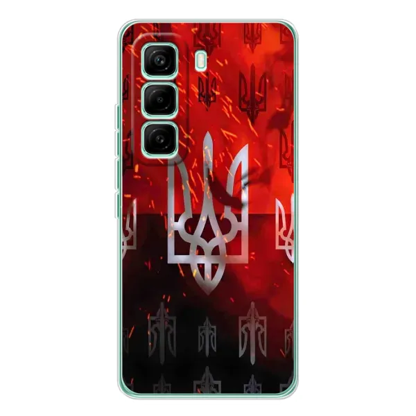 Чехол с принтом «ГЕРБ УПА» для Infinix Hot 60 Pro Чехол с принтом «ГЕРБ УПА» для Infinix Hot 60 Pro