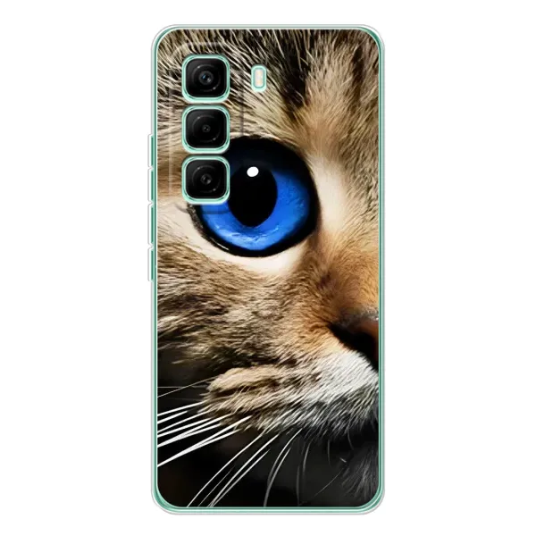 Чехол с принтом «Глаз кота» для Infinix Hot 60 Pro