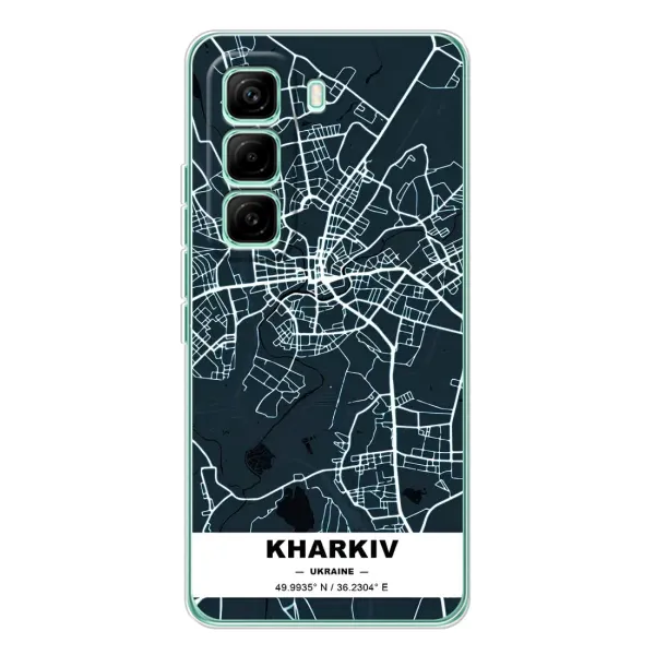 Чохол з принтом «Харків» для Infinix Hot 60 Pro