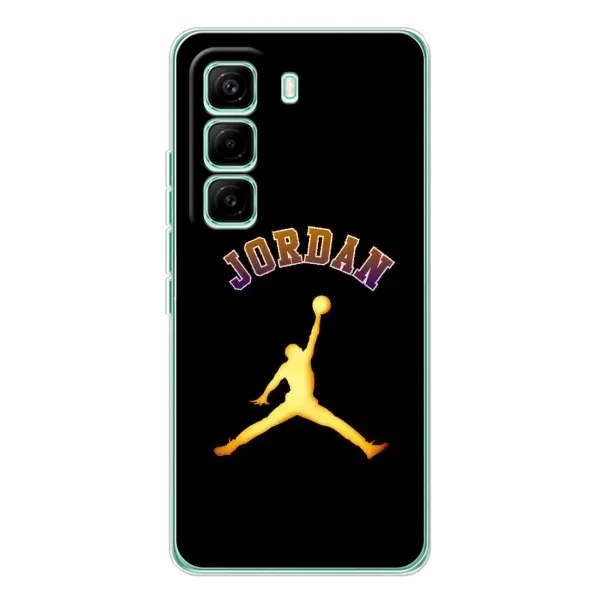 Чехол с принтом «Jordan Gold» для Infinix Hot 60 Pro Чехол с принтом «Jordan Gold» для Infinix Hot 60 Pro
