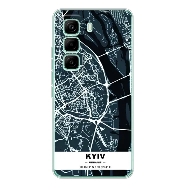 Чохол з принтом «Київ» для Infinix Hot 60 Pro