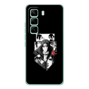 Чохли на тему: Ітачи Учіха для Infinix Hot 60 Pro (AlphaPrint) (колаж Ітачі)