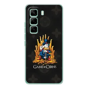 Чехли для Infinix Hot 60 Pro - Скрудж МакДак Louis Vuitton (PREMIUMPrint) (Король грошей)