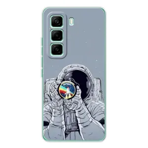 Чохол NASA для Infinix Hot 60 Pro (AlphaPrint) (Космонавт фото)