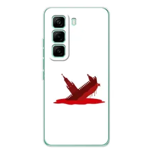 Чехол с принтом (Русский корабль...) для Хот 60 Про (AlphaPrint) (Кремлівський Корабель)