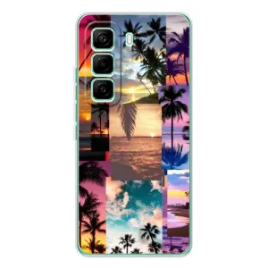 Силіконовий чохол з КАРТИНКАМИ літо для Infinix Hot 60 Pro (AlphaPrint) (Літня відпустка)