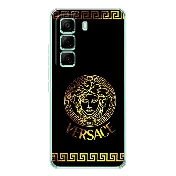 Чохол з принтом «Logo Versace» для Infinix Hot 60 Pro