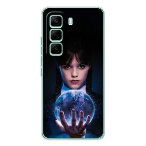 Чохол з дизайном Венздей 2 на Infinix Hot 60 Pro (Магічна сфера Венздей)